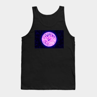 Exploding Sun - Blue Tank Top